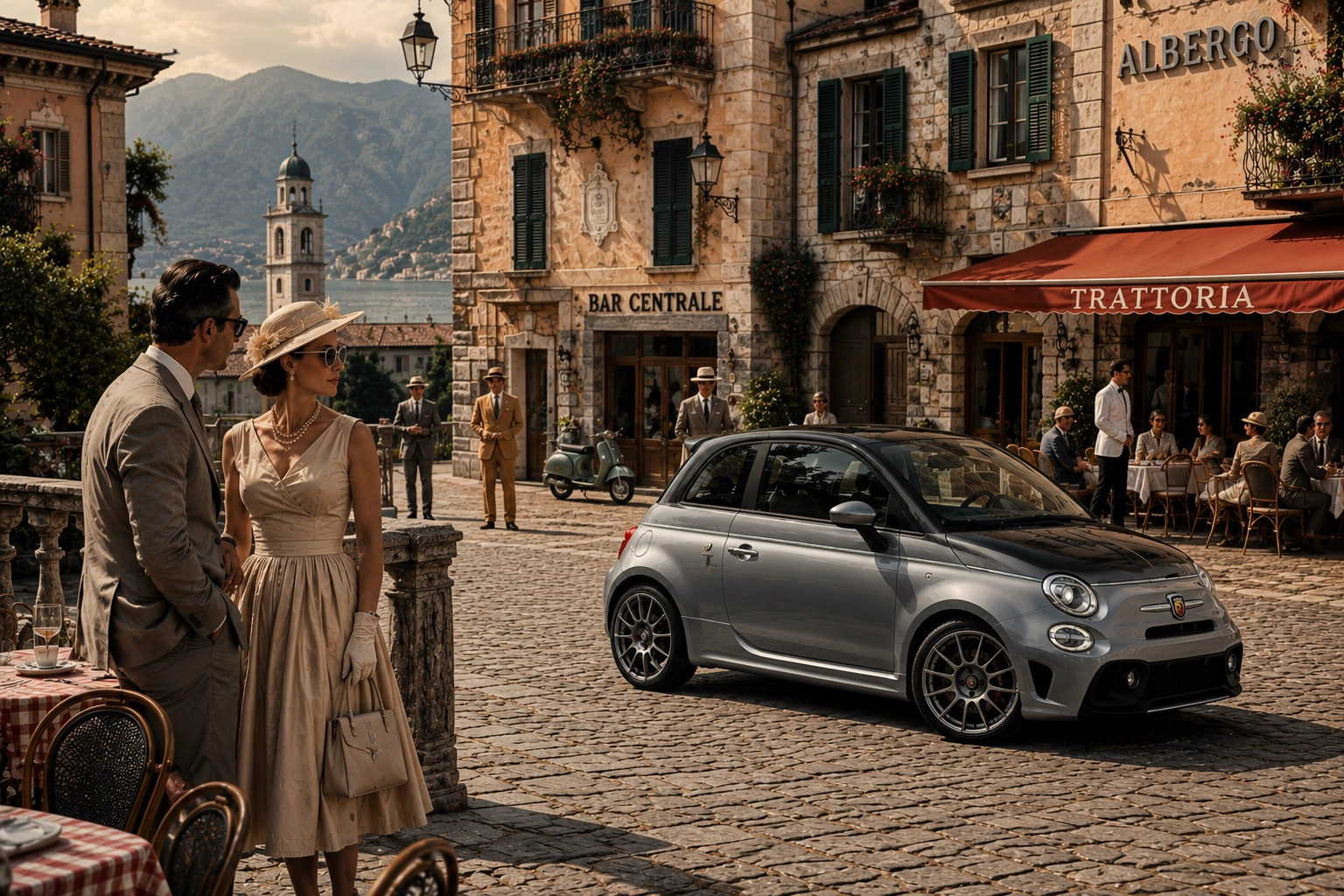 PRC Abarth 695 C In Ticino