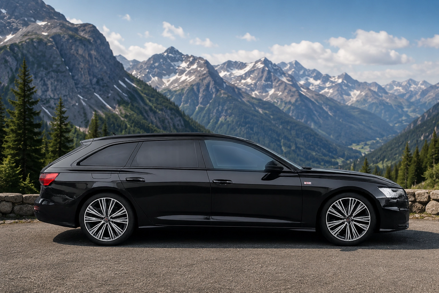 PRC Audi Avant 55 TFSie Quattro-Side-View
